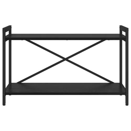  Könyvszekrény Musta tammi 80 x 30 x 48.5 cm Faanyag