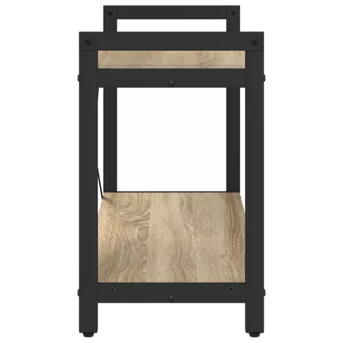  Könyvszekrény sonoma tölgy 80 x 30 x 48.5 cm Faanyag