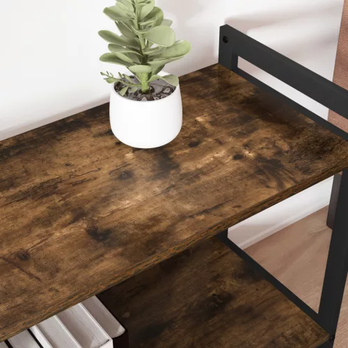  Könyvszekrény Füstölt tölgy 80 x 30 x 48.5 cm Faanyag