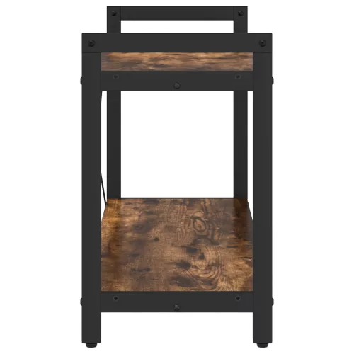  Könyvszekrény Füstölt tölgy 80 x 30 x 48.5 cm Faanyag