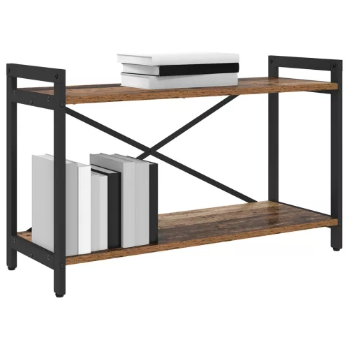  Könyvszekrény Régi fa 80 x 30 x 48.5 cm Faanyag