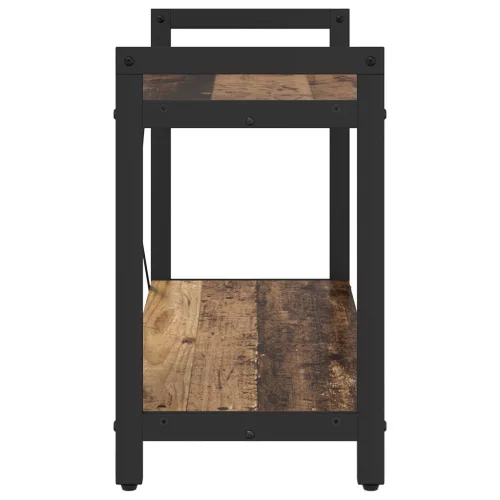  Könyvszekrény Régi fa 80 x 30 x 48.5 cm Faanyag