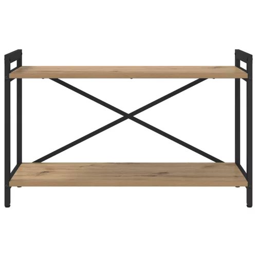  Könyvszekrény kézműves tölgy 80 x 30 x 48.5 cm Faanyag