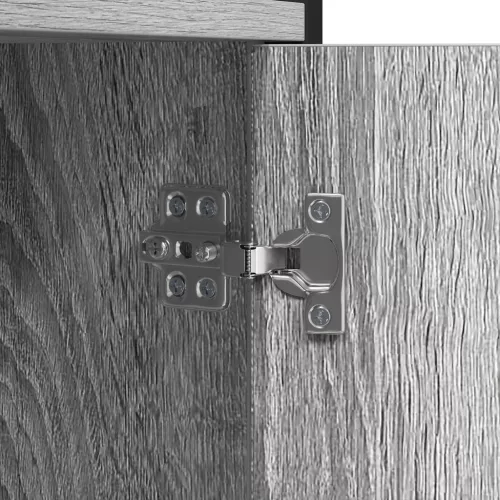  Könyvespolc Szürke sonoma 80 x 30 x 155.5 cm Faanyag