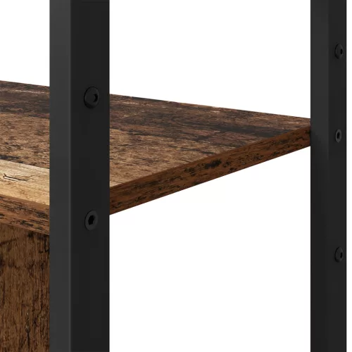  Könyvespolc Régi fa 80 x 30 x 155.5 cm Faanyag