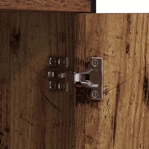  Könyvespolc Régi fa 80 x 30 x 155.5 cm Faanyag