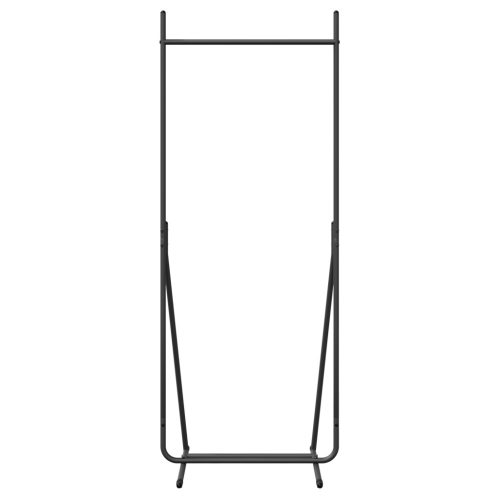  Ruhafogó Fekete Fém Közepes Hordozható Ruhafogó