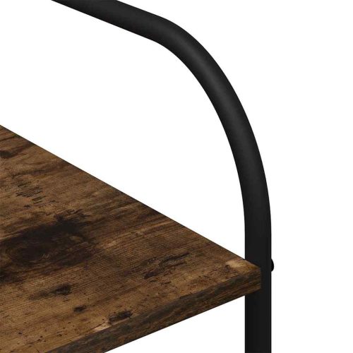  Ruhafogó polcokkal Barna Tölgy 120 x 44 x 160 cm Faanyag