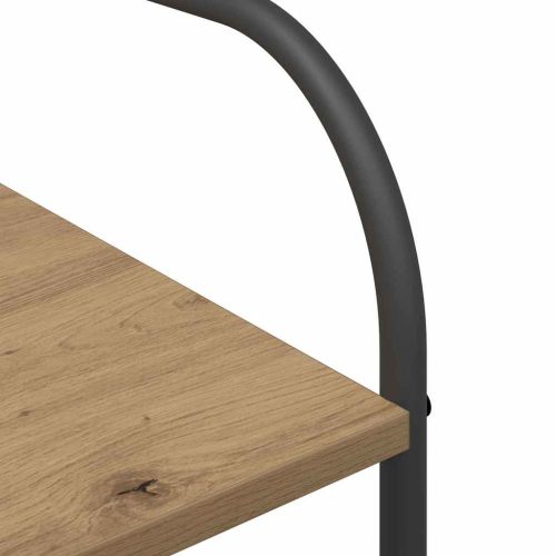  Ruhafogó polcokkal tárolóval Bézs 120 x 44 x 160 cm Faanyag