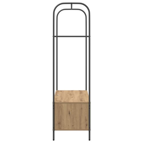  Ruhatartó polcokkal, Artisan tölgy 100x44x160 cm