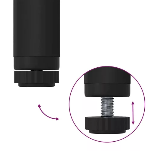  Ruhafogó polcokkal Fekete tölgy 60 x 30 x 171 cm Faanyag