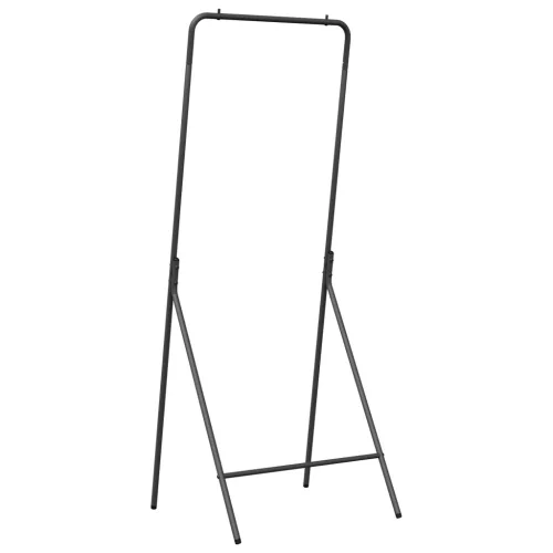  Ruhatartó Fekete Fém Standard Összecsukható Ruhatartó