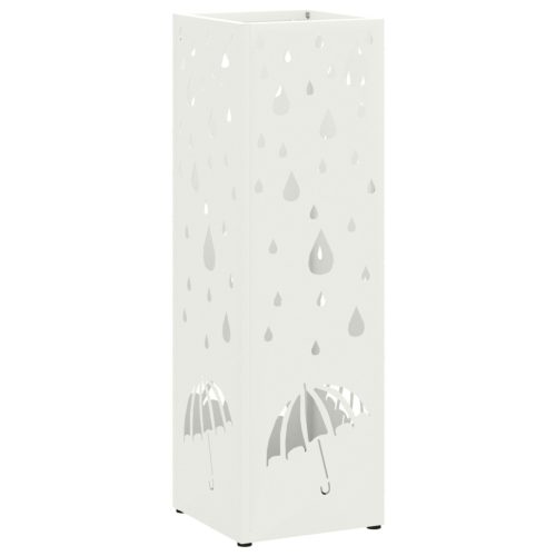  Esernyőtartó Fehér Fém Szabványos Minta Esernyőtartó