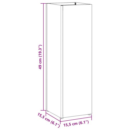  Esernyőtartó Mustár sárga Fém Standard Esernyőtartó