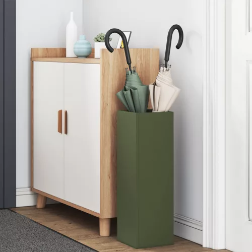  Esernyőtartó Olívazöld Fém Közepes Tárolás Esernyőtartó