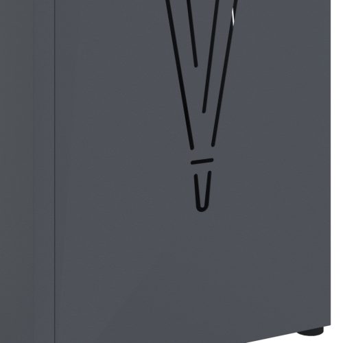  Esernyőtartó Antracit Fém Szabványos Esernyőtartó