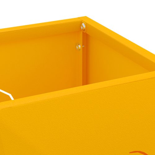  Esernyőtartó Mustár sárga Fém Standard Dekoratív betétek