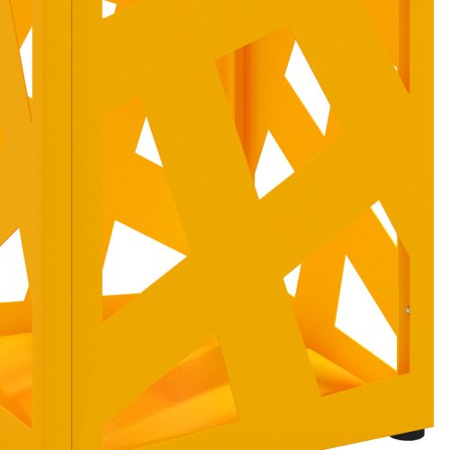  Esernyőtartó Mustár sárga Fém Közepes Karcsú Esernyőtartó