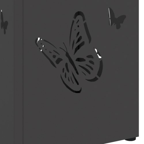  Esernyőtartó Fekete Fém Közepes Dekoratív betétek