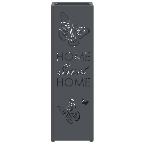  Esernyőtartó Antracit Fém Közepes Minta Esernyőtartó