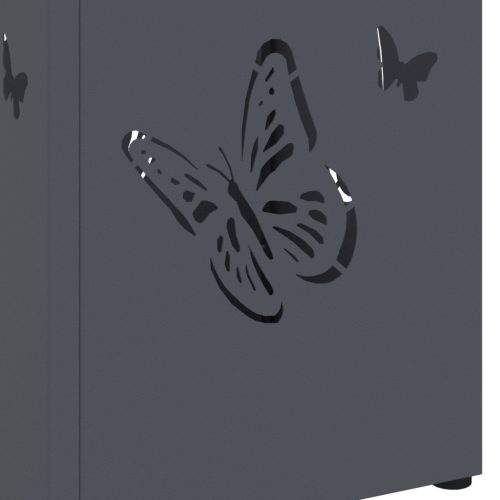  Esernyőtartó Antracit Fém Közepes Minta Esernyőtartó