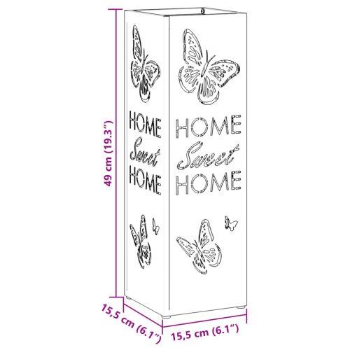  Esernyőtartó Mustár sárga Fém Normál Dekoratív betétek