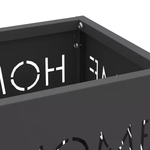  Esernyőtartó Fekete Fém Szabványos Dekoratív Betétek