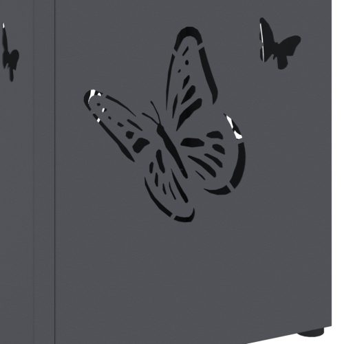  Esernyőtartó Antracit Fém Közepes Dekoratív betétek