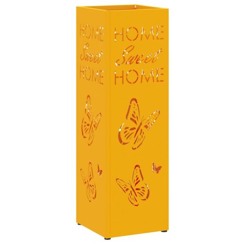  Esernyőtartó Mustár Sárga Fém Szabványos Tárolás Esernyőtartó