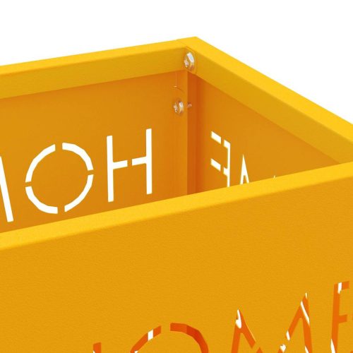  Esernyőtartó Mustár Sárga Fém Szabványos Tárolás Esernyőtartó