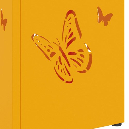  Esernyőtartó Mustár Sárga Fém Szabványos Tárolás Esernyőtartó