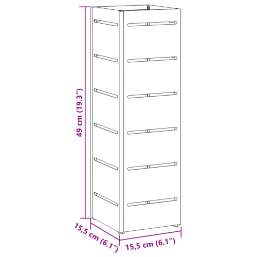  Esernyőtartó Rózsaszín Fém Dekoratív betétek