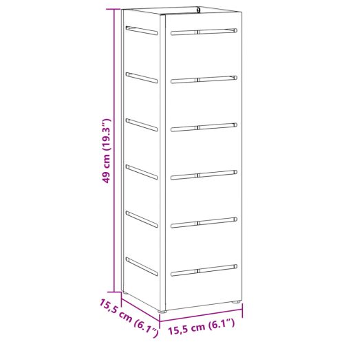  Esernyőtartó Fehér Fa Standard Esernyőtartó Kortárs