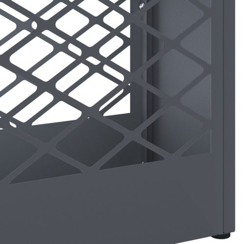  Antracit Ernyőtartó 28x12x41 cm acélból