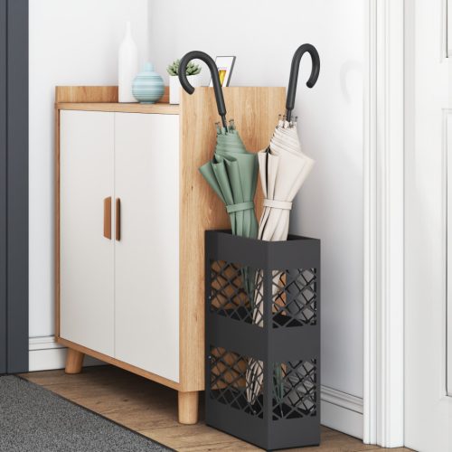  Fekete Ernyőtartó - 28x12x41 cm Acél