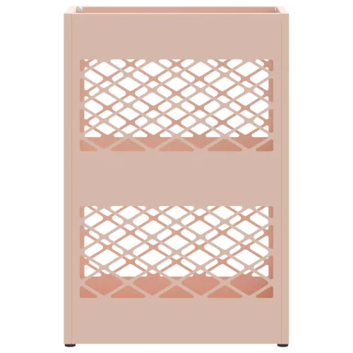  Rózsaszín Esernyőtartó 28x12x41 cm Acél