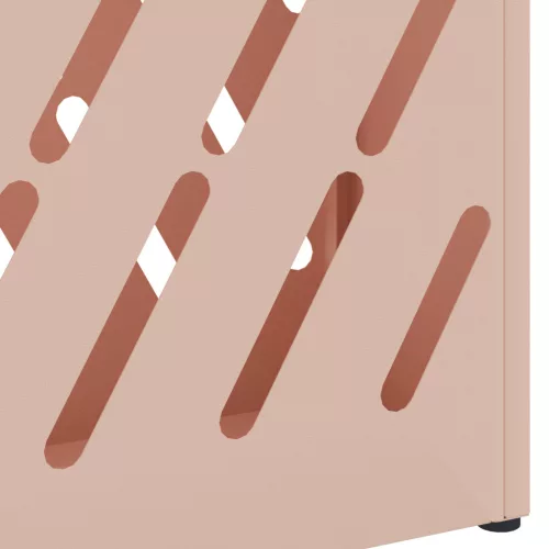  Rózsaszín Ernyőtartó 28x12x41 cm Acél