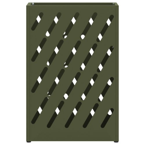  Olívazöld Ernyőtartó - 28x12x41 cm Acél