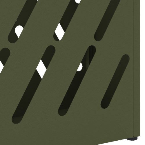  Olívazöld Ernyőtartó - 28x12x41 cm Acél