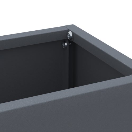  ernyőtartó - antracit, 28x12x41 cm, acél