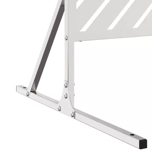  Magánvédelem 100x50x180 cm Rozsdamentes Acélból