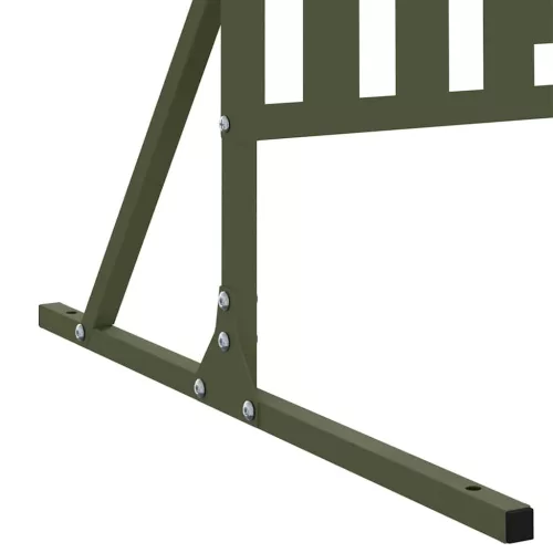  Magánszféra Képernyő Olívazöld 100 x 50 x 180 cm Acél