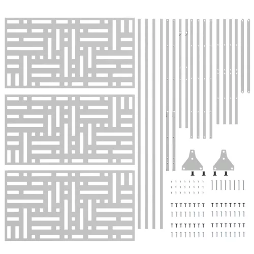  Magánéletvédő Képernyő 180 cm Horganyzott Acél