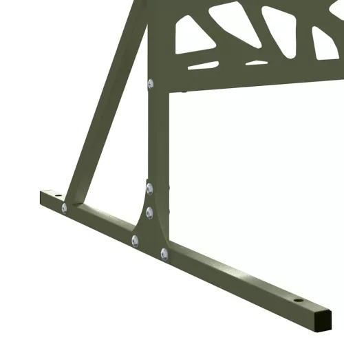  Magánszféra Képernyő Olívazöld 100 x 50 x 180 cm Acél