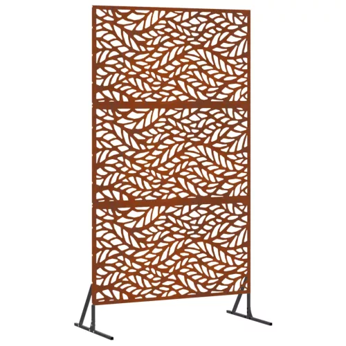 Magánszféra Képernyő Szürke 100 x 50 x 180 cm Időjárásálló acél