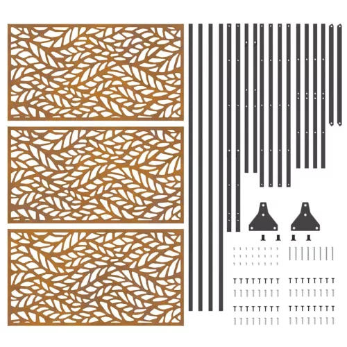  Magánszféra Képernyő Szürke 100 x 50 x 180 cm Acél