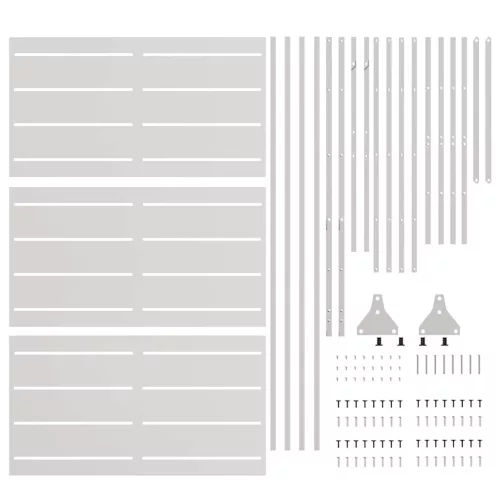  Magánképernyő 180 cm Rozsdamentes Acél