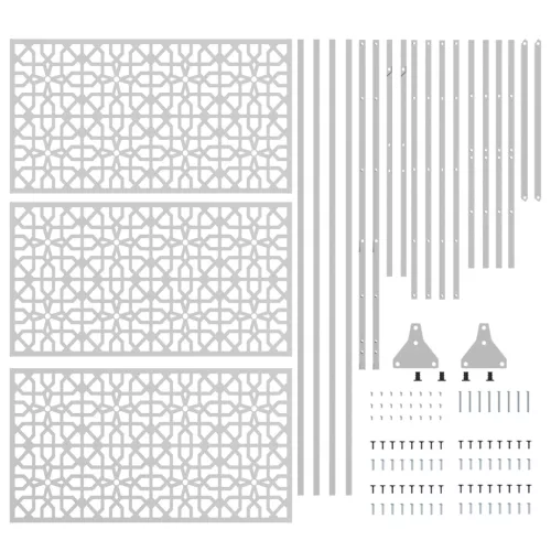  Magánélet Védő Fólia 100x50x180 cm Horganyzott Acél