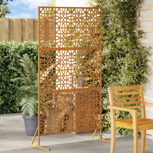  Magánélet Védő Képernyő 100x50x180 cm Időjárásálló Acél