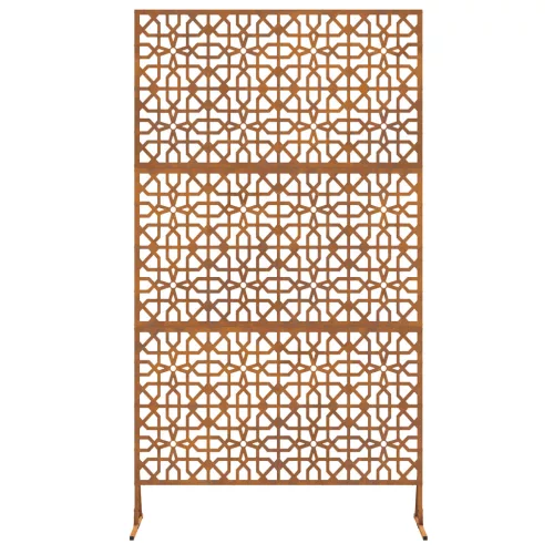  Magánélet Védő Képernyő 100x50x180 cm Időjárásálló Acél